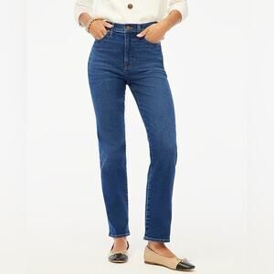 J Crew High Rise Stovepipe Jeans in Signature Stretch